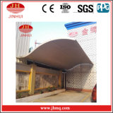 Aluminum Carport Sunshade Hyperbolic Shed Curtain Wall Awning (Jh165)