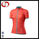 Full Zipper Short Sleeve Plain Cycling Jersey From China