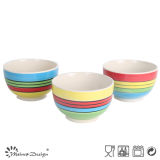 13.5cm Colorful Ceramic Bowl for Restaurant Wholesale