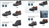 PU Injection Outsole Steel Toe Cap Safety Worker Shoes