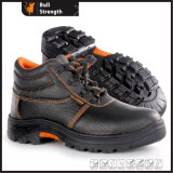 Ankle PU Upper Safety Shoe with Rubber Outsole (SN5412)