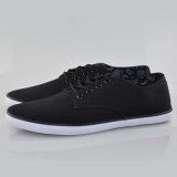 Low Top Black Casual Dress Canvas Sneakers Shoes for Men/Male