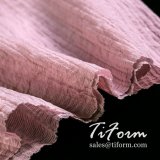 50d Polyester Jacquard Imitation Silk Fabric for Summer Dresses