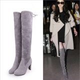 The Winter Warm Cotton Suede Boots High Heels Boots Women Shoes Winter Snow Boots for Women