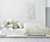 Jacquard Wedding Comforter Cover 3D Design Bedding Set 100% Cotton B Side (Igor)