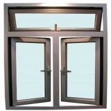 Aluminum Reflective Glass Window with Mosquito Net