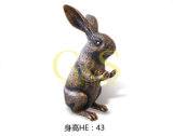 Fashion Shop Decoration Display Resin Rabbit Mannequins (GS-DP-004)