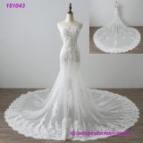 Sweatheart Neckline Lace Pattern Wedding Dress
