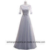 Bridesmaid Dresses Half Long Sleeve Lace Sexy Homecoming Party Dress