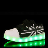 Fashion Unisex LED Light White Sport Shoes Glow Sneakers Running LED Shoes