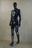 Egg Head Male Mannequin in Black Color