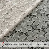 Nylon Spandex Sparkle Lace Fabric (M1104-1)
