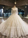 Aolanes Bridal Wide Light Champagne Wedding Dress