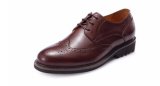 Genuine Leather Brown Casual Men Dress Wedding Shoes