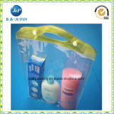 Durable Fashionable PVC Clutch Bag with Snap Closure (jp-plastic044)