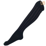 Comb Cotton Knee High Sock for Women