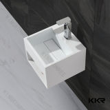 Artificial Stone Corian Solid Surface Bathroom Sink