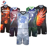 Sublimated Custom Camo Logo Cheap Basketball Uniforms Jerseys