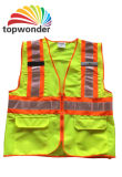 Customize All Sorts of Reflective Safety Vest, Reflective Safety Garment, Reflective Safety Clothes with Pockets, Zippers and Logos