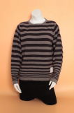 Ladies' Yak Wool /Cashmere Round Neck Long Seleeve Sweater/Garment/Clothing/Knitwear