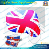 Car Mirror Cover Elastic Knitted Decorative Flag