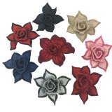 3D Flower Patch Embroidery Lace for Garment Accessories