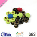 12.5mm Green Nylon Cap Snap Button for Jacket