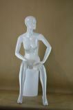 Sitting Female Mannequin and Female Display Model for Sale
