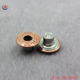 Manuacture High Quality Hot Sale Fashion Custom Brass Jeans Button