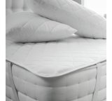 Pongee Quilted Comfort Waterproof Bed Pad