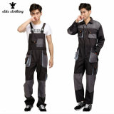 Grey Black Cheap Cotton Twill High Quality Work Overalls