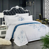 5 Star Luxury Design White Embroidery Hotel Bedding
