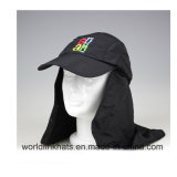 Polyester Curled Peak 6 Panel Outdoor Foldable Baseball Cap