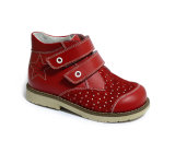 Children Comfortable Stability Shoes Leather Corrective Shoes