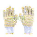 High Quality Industrial Protedting Cotton Hand Gloves PVC Dots