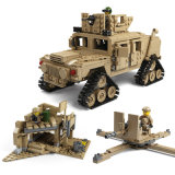 14810000-1463PCS Building Blocks M1a2 Abrams Military Tank Toys 1: 28 Mbt and 1: 18 Hummer Scale Model Educational Toys