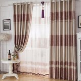 Classical Polyester Printed Blackout Window Curtain (21W0013)