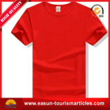 Customize Logo V Neck Men T-Shirt with Cotton Material