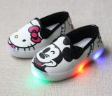LED Shoes in Baby First Walkers Cartoon Toddler Shoes (AKBS18)