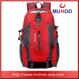 Nylon Red Waterproof Travel Laptop Duffle Sports Bag Backpack for Outdoor