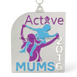 Custom Mother's Day Mums Active Award Medal