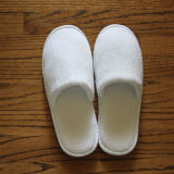 Online Get Polyester Coral Fleece White Hotel Disposable Anti-Slip Slipper China