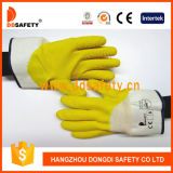 Ddsafety 2017 Cotton with Yellow Latex Glove