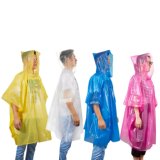 Transparent Disposable Plastic Poncho Raincoat in Ball for Sale
