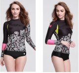 Quick Dry Women's Lycra Swimwear&Digital Printed Wetsuit (L722)
