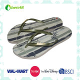 EVA Sole and PVC Straps with Logo, Women's Slippers