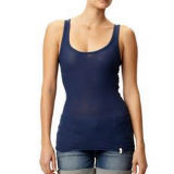 Summer Cool Polyester Cheap Promotional Tank Tops for Ladies