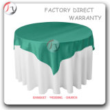 Green and White Whole Set Extra Long Tablecloth (TC-29)