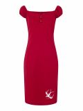 Wholesale Manufacturer Sexy Women Dresses Red Pin up Pencil Designs