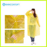 Cheap Clear PE Disposable Rain Coat Rpe-149A